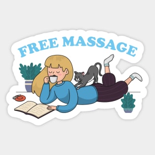 Free Message Sticker